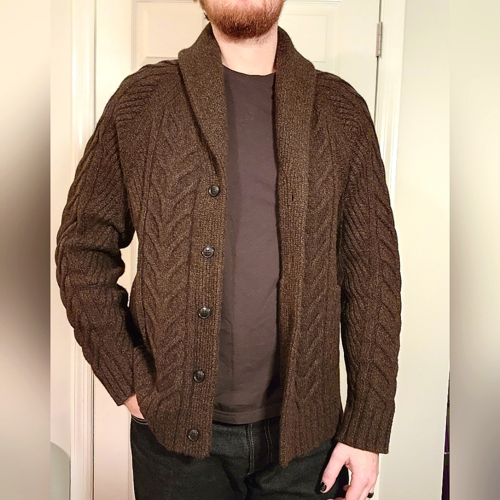 Banana Repulic Cable Knit Cardigan